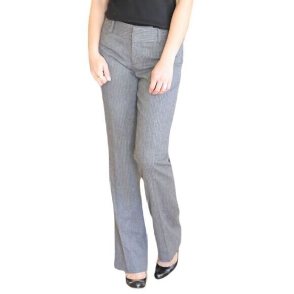 BANANA‎ REPUBLIC Martin Fit Flannel Trousers Size 4 NWOT - Picture 1 of 5